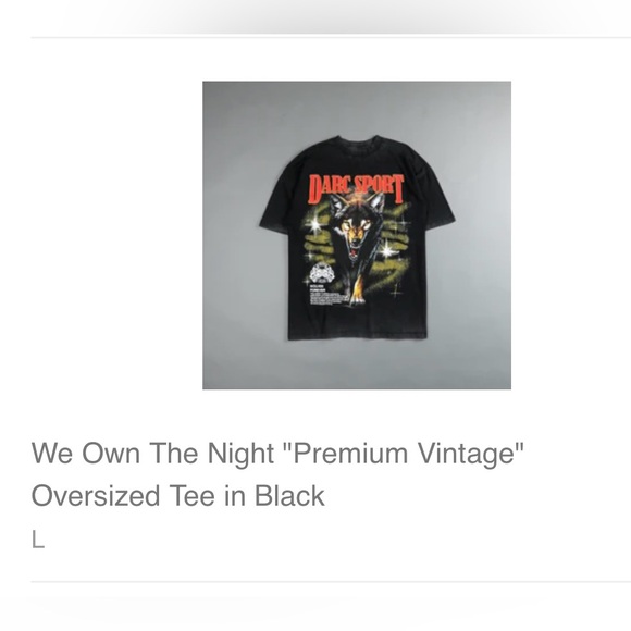 Darc Sport We Own the Night size L - Picture 2 of 3